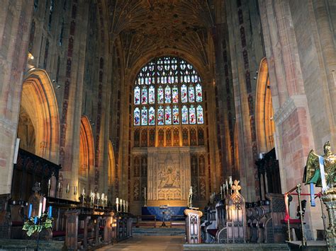 Photographs of Sherborne Abbey, Dorset, England: Presbytery