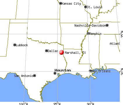 Marshall, Texas (TX 75670, 75672) profile: population, maps, real ...