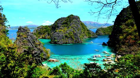 kayangan, coron, lake, palawan, 2K HD Wallpaper