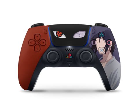 Rinnegan Sharingan Black Red PS5 PS5 Skin – Anime Town Creations