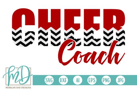 Cheer Coach SVG (Graphic) by Morgan Day Designs · Creative Fabrica