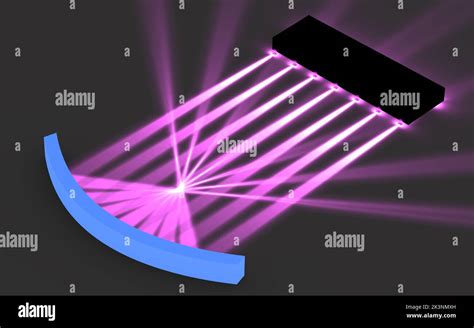 Parabolic reflector, illustration Stock Photo - Alamy