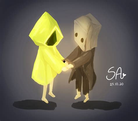 Mono and Six Fanart! @shuamisu : r/LittleNightmares