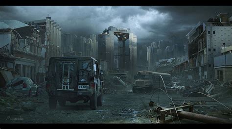 Apocalypse World, Apocalypse Art, Post Apocalyptic City, Survival, Image Digital, Earth Art ...