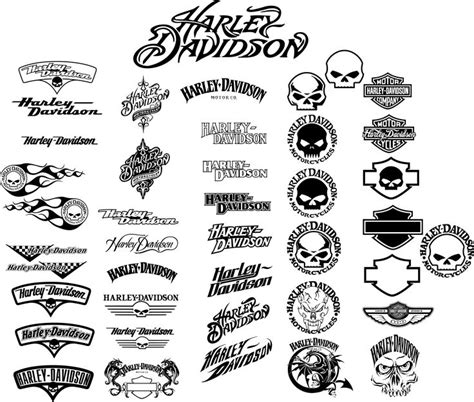 Harley Davidson Tattoos with An Eagle