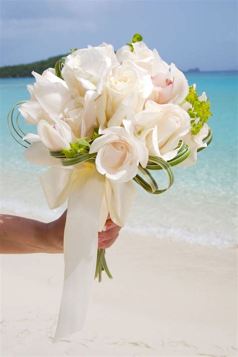 caribbean flower bouquet - Google Search (With images) | Beach wedding ...