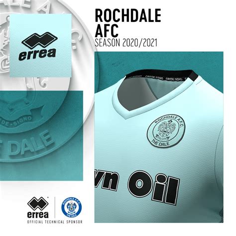 Rochdale 2020-21 Errea Away Kit | 20/21 Kits | Football shirt blog