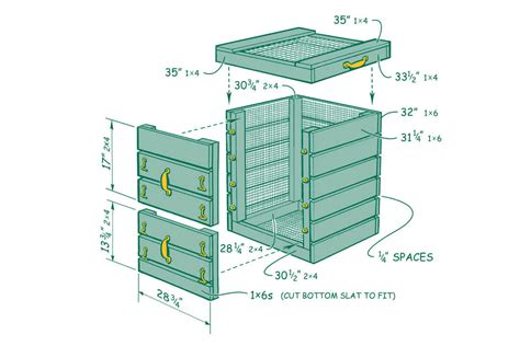 Compost Bin Drawing at GetDrawings | Free download