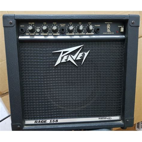 Peavey Rage 158 TransTube Solid State Guitar Amplifier, Electronics, Audio on Carousell