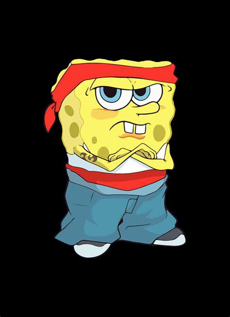 Swag Spongebob Digital Art by Piip Popo