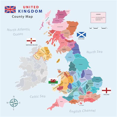 UK Counties Breakdown With Map | Classical Finance