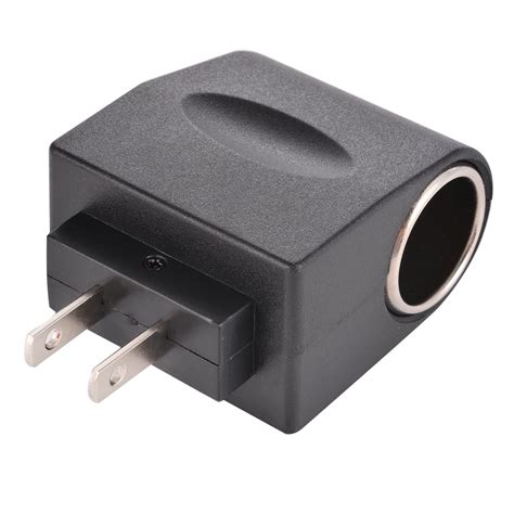 Simyoung 110V AC to 12V DC Car Cigarette Lighter Socket Charger Adapter ...