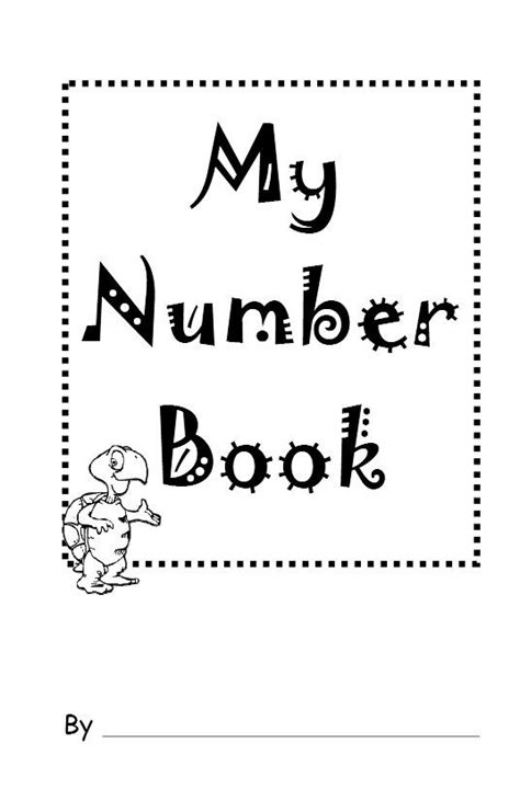 My Number Book 1 10 Printable - Printable Word Searches