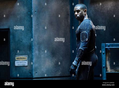 MICHAEL B. JORDAN, FANTASTIC FOUR, 2015 Stock Photo - Alamy