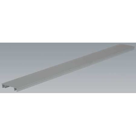 Panduit Wire Duct Cover, Hinging, Gray, L 6 Ft HC1.5LG6 | Zoro