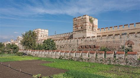 Imposing Walls Defended Constantinople For Ten Centuries