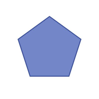 GraphicMaths - Pentagons - polygons with 5 sides