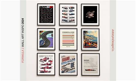 2024 Calendar Formula 1 Poster Digital Download Print F1 Wall Art Gift for Him F1 Poster Formula ...