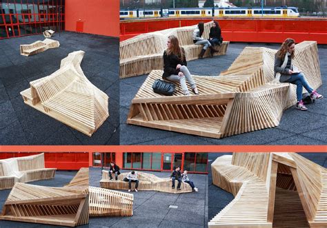 Street furniture | Street furniture, Design projects, Public seating