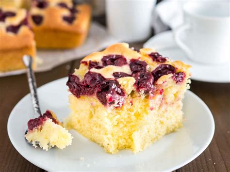 Easy Cherry Cake Recipe from Scratch | Plated Cravings