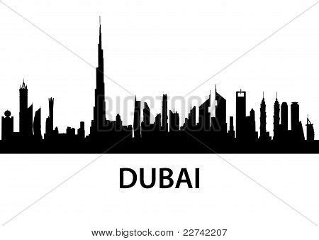 Dubai Skyline Vector & Photo (Free Trial) | Bigstock