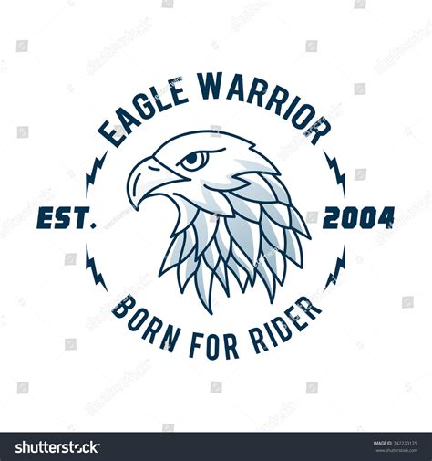 Eagle Logo Template Stock Vector (Royalty Free) 742220125