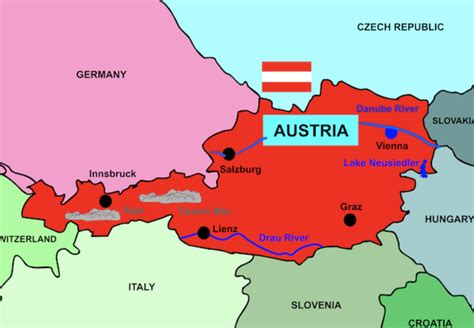 Austria Interactive Map