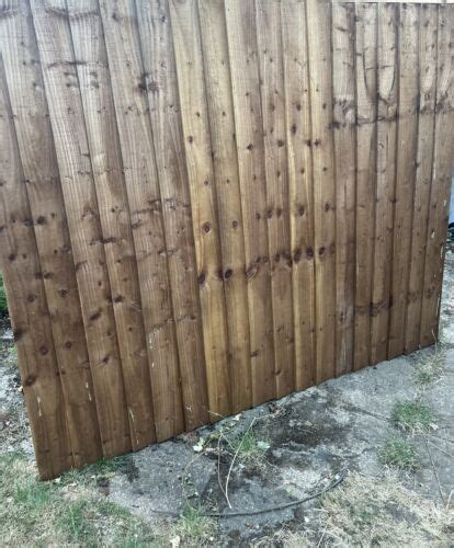 Garden fence panel 5ftx6ft (slot-in). Fully Treated | eBay