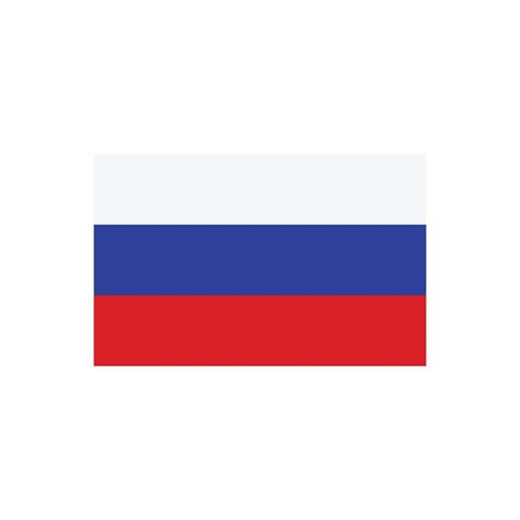 Russia flag icon vector 40974056 Vector Art at Vecteezy