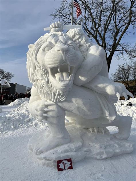 Lake Geneva Snow Sculptures 2023 Championship Awards