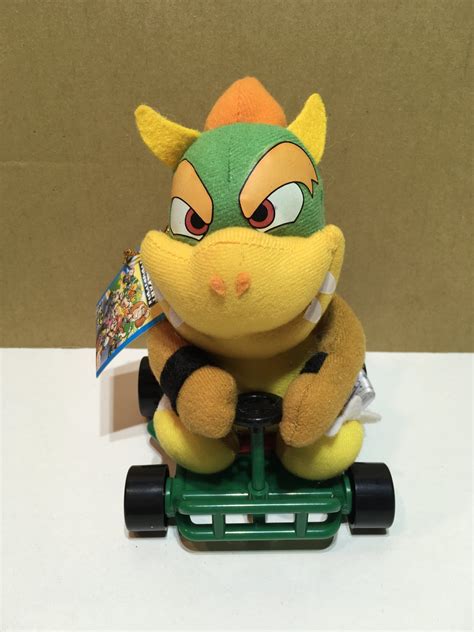 Super Mario Kart Plush Toy Bowser King Koopa Takara 1993 Nintendo ...