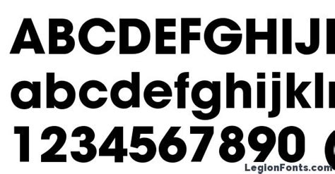 ITC Avant Garde Gothic LT Bold Font Download Free / LegionFonts