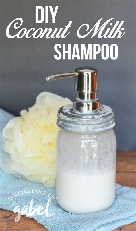 DIY Coconut Milk Shampoo Recipe