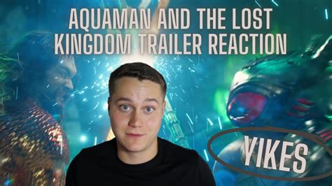 Aquaman 2 Trailer HONEST REACTION (YIKES) - YouTube