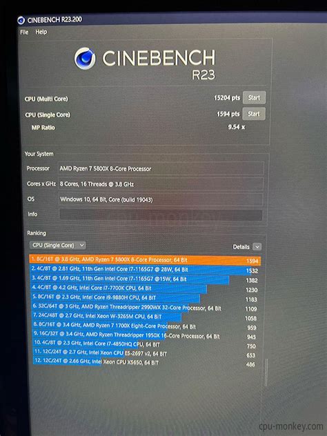 AMD Ryzen 7 5800X - Benchmark, Test and specs