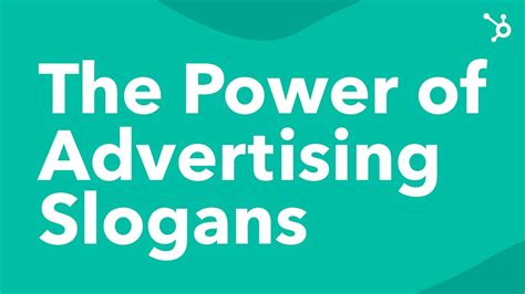 The Power of Advertising Slogans - Simple Marketing