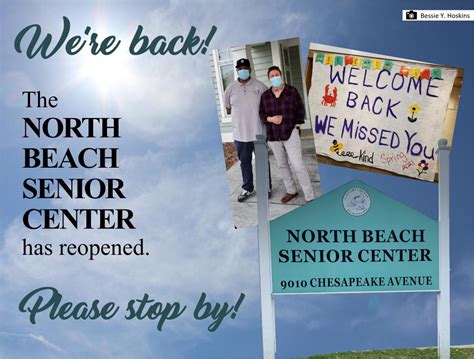 North Beach Senior Center Has Reopened | North Beach MD