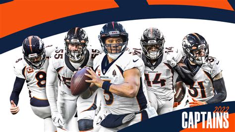 Denver Broncos announce 2022 season captains