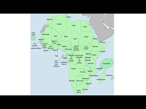 Countries of Africa Map Quiz II Sporcle II - YouTube