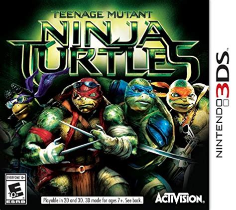 Teenage Mutant Ninja Turtles Nintendo For 3DS Fighting