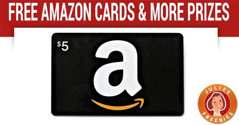 Free $5 Amazon Gift Card & More - Julie's Freebies