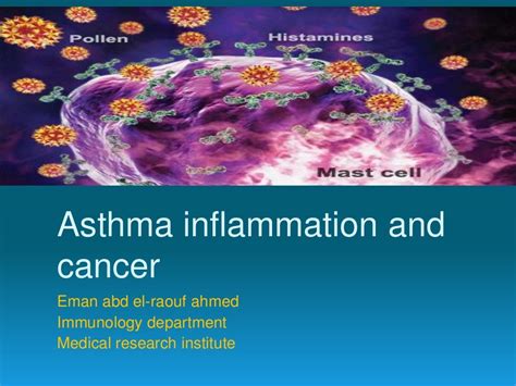 Asthma inflammation and cancer