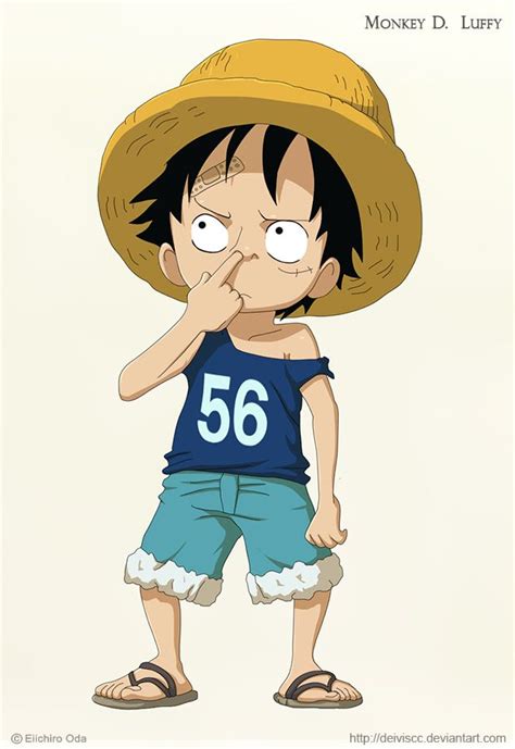 Kid Luffy by DEIVISCC | Personajes de one piece, Animales de anime ...