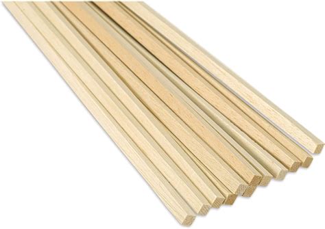 Amazon.com: Balsa Wood 3/8 X 3/8 X 36 (6) - Quantity is Listed in ...