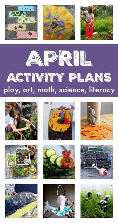 April activity plans :: things to do in April with kids - NurtureStore