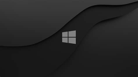 Windows 10 Dark Logo 4k - Computer Wallpaper