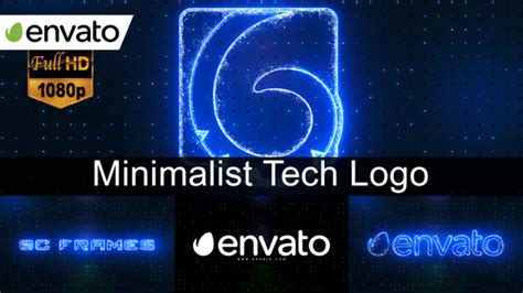 Minimalist Tech Logo - VideoHive 22133987 - After Effects Templates