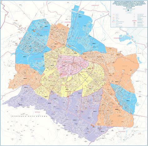 ISofMap - with optimized design and new thematic map of Zones | GIS Sofia