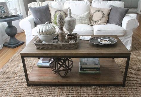 Rustic Coffee Table Decor Ideas | Psoriasisguru.com