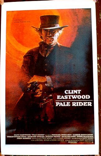 Clint Eastwood, Pale Rider Poster